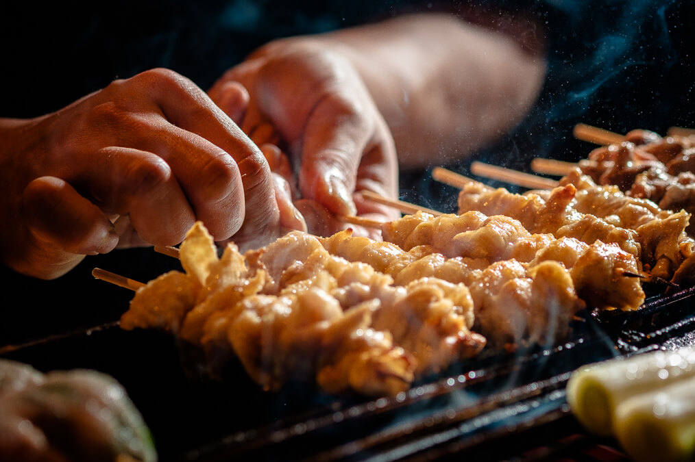 すみれの焼き鳥の歴史と技術の画像