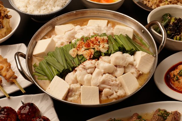 【秋冬Eコース】牛もつのとろける脂、かみしめる旨味　「国産牛もつ」のもつ鍋コースの画像