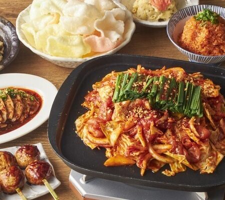 【生ビール付き飲み放題】すみれ名物とチーズタッカルビコースの画像